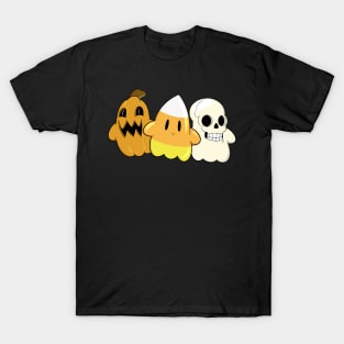 Three Spooky Ghosts T-Shirt